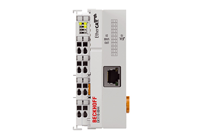 Beckhoff: EtherCAT EJ Coupler, CX and EL Terminal Connection, EtherCAT Junction