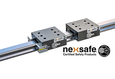 NexSafe Functional Safety Certified Brakes for Linear and Profile Rails and Guides