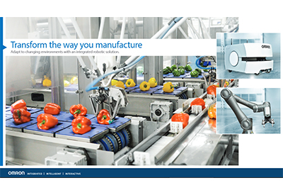 Talking Robotic Solutions for the Food & Beverage Industry with Omron Automation