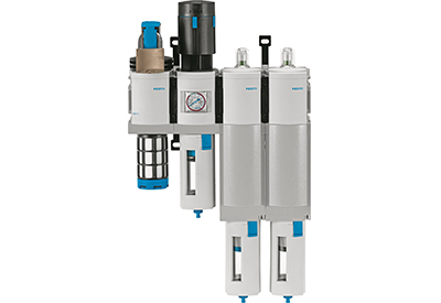 Festo Pre-Assembled Filtration Units Ensure Clean Compressed Air in Food Zones