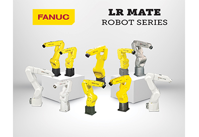 FANUC’s Popular LR Mate Robot Series Now Features 10 Model Variations