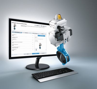 Festo Launches the Online KVZA Butterfly-Valve Configurator