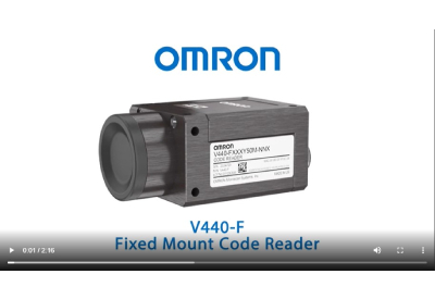DCS Omron New V440 F Fixed Mount Code Reader 5 400