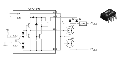 MC Littlefuse CPC1596 Load Biased Gate Driver 2 400