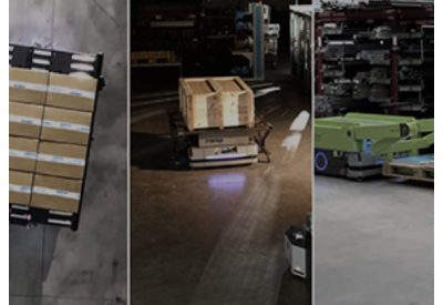 Three Ways to Pick Up a Pallet Using a Mobile Robot by Omron