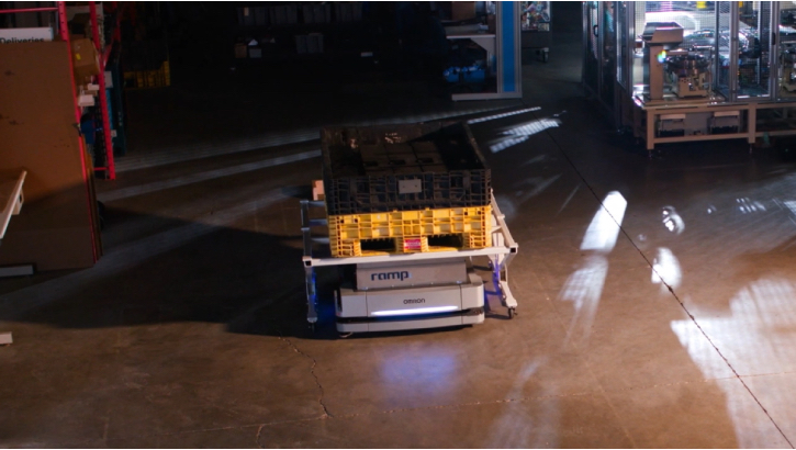 MC Three Ways to Pick Up a Pallet Using a Mobile Robot Omron 3 400