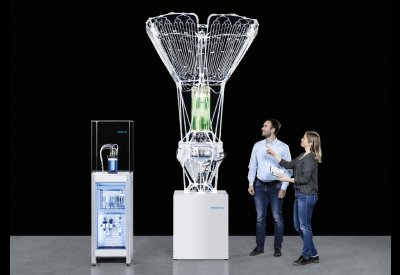 Automated Cultivation of Biomass Presented by Festo