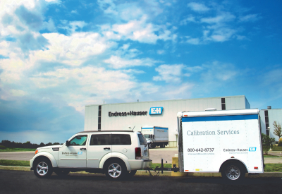 Endress+Hauser Broadens its Mobile Calibration Services