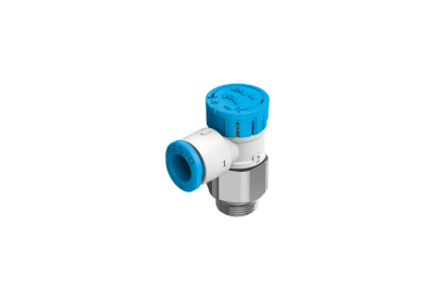 Festo’s New Cost-Effective, Easy-to-Adjust One-Way Flow Control Valve