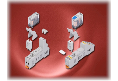 Slim Relays and Socket Series with Screw and Push-In Terminals by Carlo Gavazzi