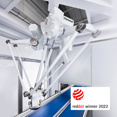 MC ABB Wins Red Dot Award for Flexpacker Industrial Delta Robot 2 400x400