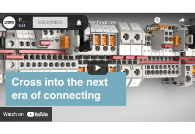 Terminal Blocks with Push-X Technology from Phoenix Contact