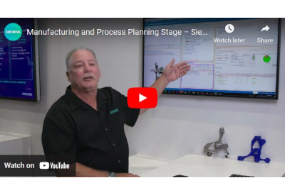 Manufacturing and Process Planning Stage – Siemens at IMTS 2022
