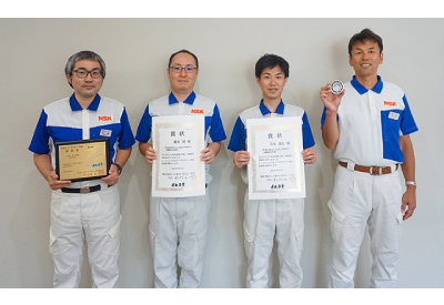 MC NSK Receives Tribology Technology Award for Technology Enhancing Bearing Durability 1 400x275