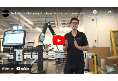 Robotiq Palletizing Solution | PE series | Overview of the Solution