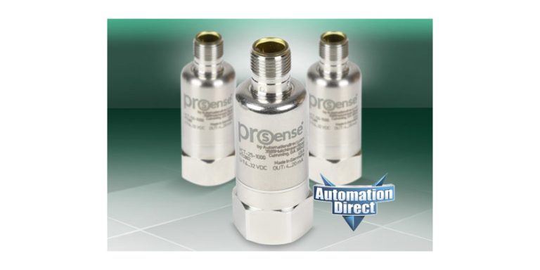 ProSense VCT Series Harsh Duty Vibration Transmitters from AutomationDirect