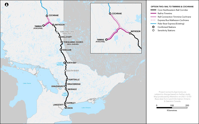 Ontario Taking Next Steps to Bring Back Northeastern Passenger Rail