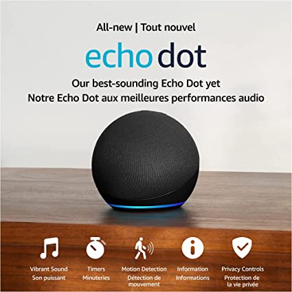 Amazon echo dot an example of AI and the  connected home
