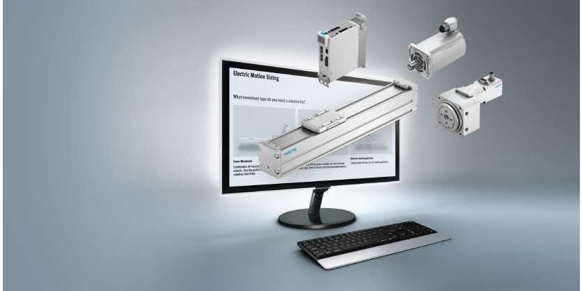 Festo Introduces the Electric Motion Sizing Online Tool for Quick Selection of Servo Drives