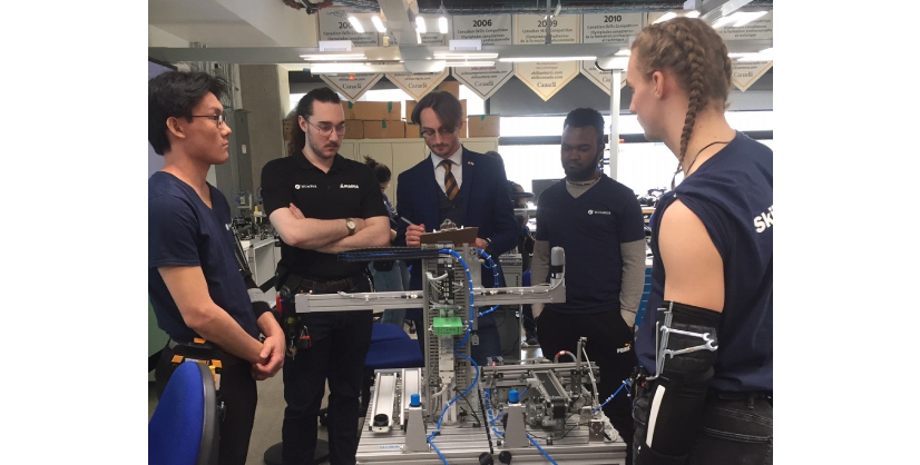 Humber Students Win Intra-Provincial Mechatronics Skills Competition