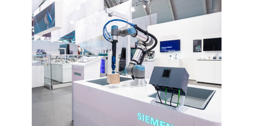 Maximum transparency: Siemens shows the holistic digital twin of a logistics center