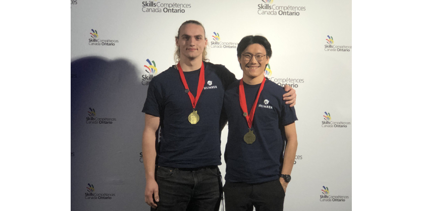 Humber Students Return Home from Skills Ontario with Multiple Medals