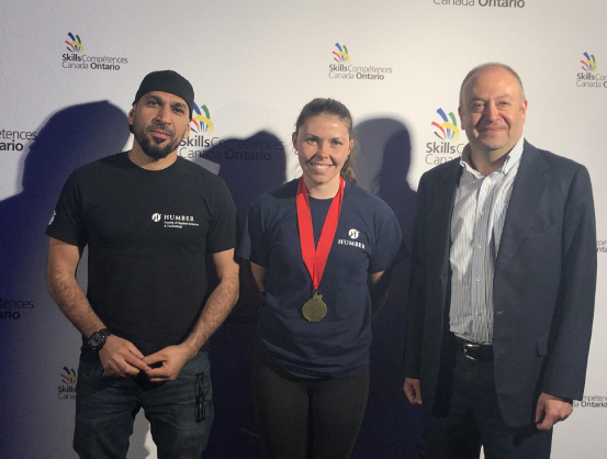 Humber Students Return Home from Skills Ontario with Multiple Medals