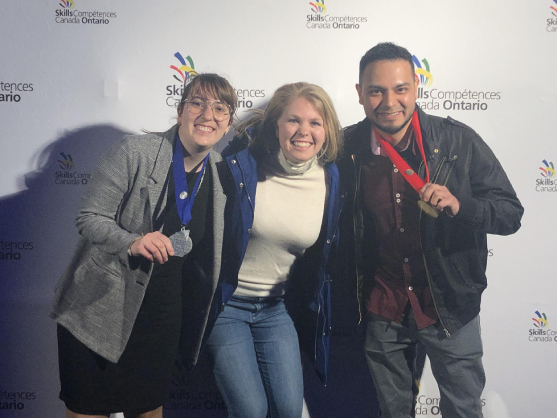 Humber Students Return Home from Skills Ontario with Multiple Medals