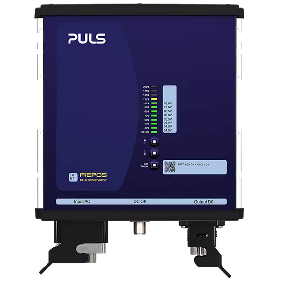 IP54, IP65 and IP67 FIEPOS, Field Power Supplies