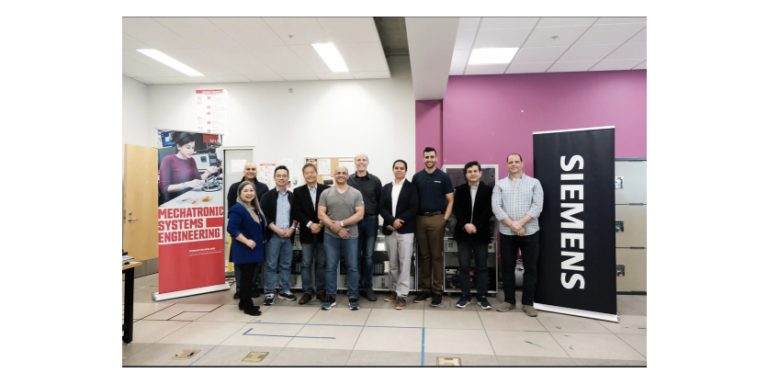 Simon Fraser University Becomes Global Instructor Training Facility for Siemens Mechatronic Systems Certification Program