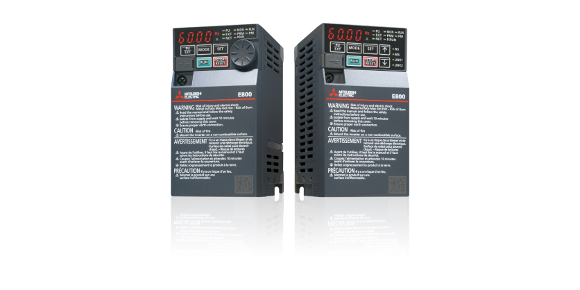 Mitsubishi Electric Automation, Inc. Launches New FR-E800 Series Inverter for Facilities with Only a 120 Volt Source Available