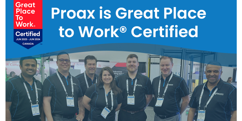 Proax Earns Great Place to Work® Certification