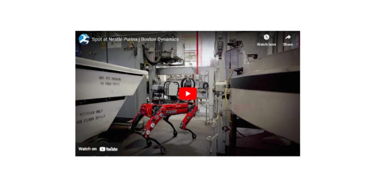 Spot at Nestle Purina Boston Dynamics