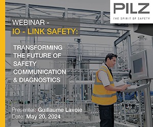 Webinar: IO-Link Safety: Transforming the future of safety communication and diagnostics
