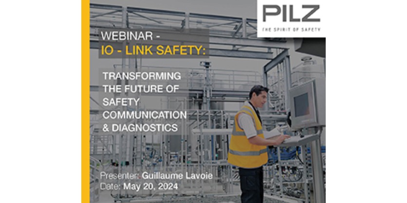 Webinar: IO-Link Safety: Transforming the Future of Safety Communication and Diagnostics