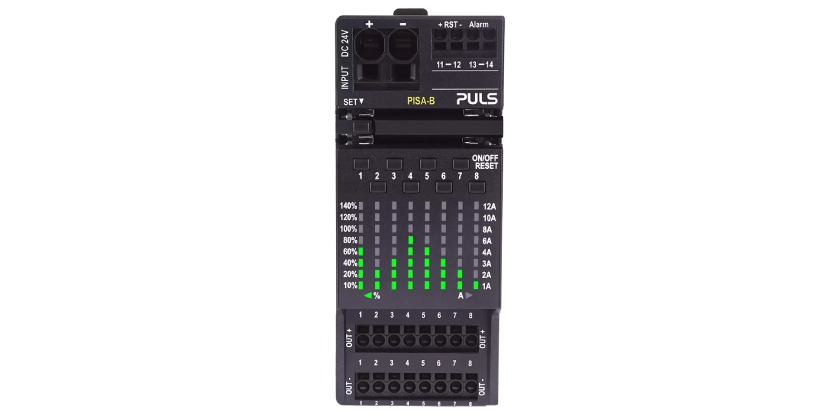 All-New PISA-B Multi-Channel Electronic Circuit Breakers from PULS