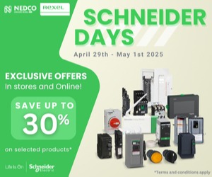 The Schneider Days are Back: Exclusive Savings for Electricians at Nedco and Rexel Atlantic!