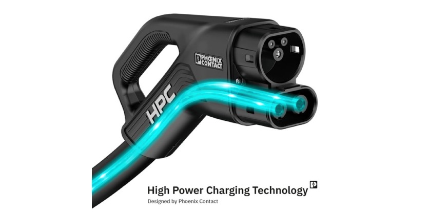 CCS megawatt charging cables for up to 1,000 kW – High Power Charging reinvented