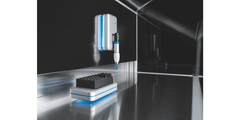 SupraMotion – Festo Offering Solutions for Contactless Handling and Weighing of Samples in Clean Environments