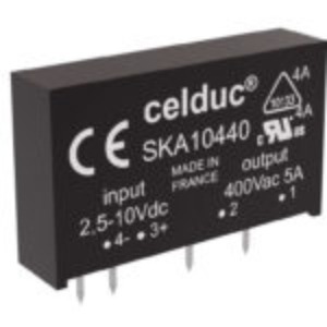 PCB Mount Solid State Relays from celduc relais