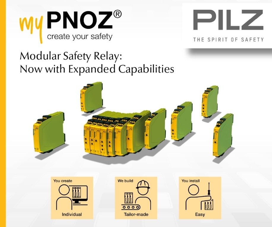 myPNOZ: Modular Safety Relay Now with Expanded Capabilities