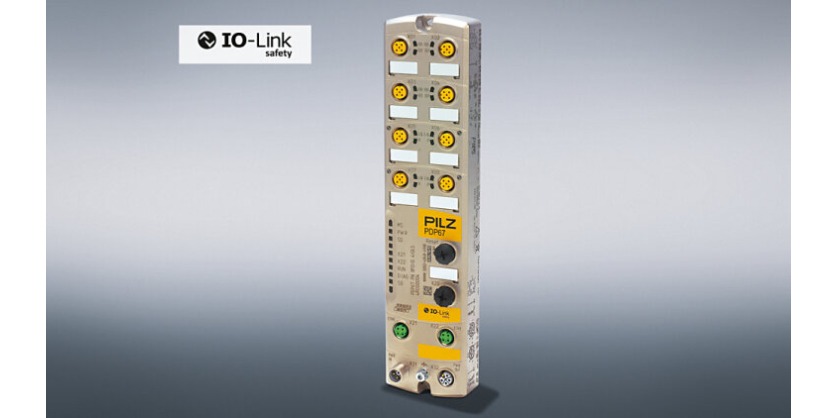 IO-Link Safety Master for Decentralised Communication from Pilz