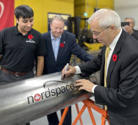 NordSpace Announces New Advanced Manufacturing for Aerospace Lab (AMA Lab), Funding from Ontario Centre of Innovation