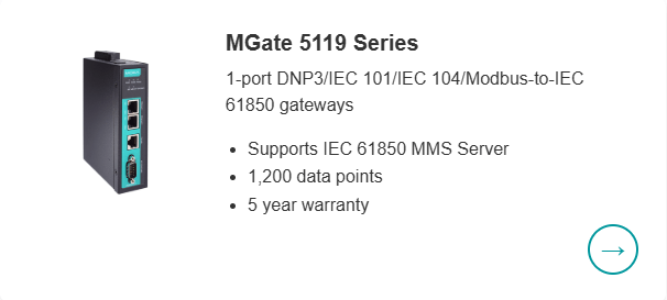 Smarter Power System Monitoring with Moxa Easy-to-Use Protocol Gateways