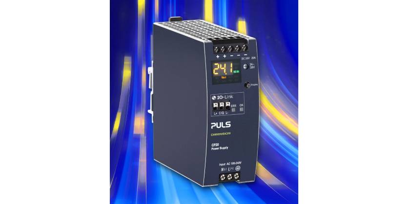 New Power Supply with IO-Link Interface and Integrated Display Introduced by PULS