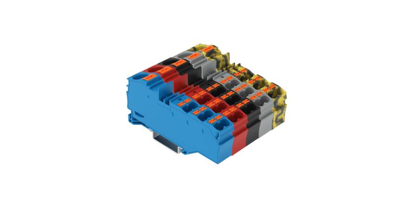 WAGO Broadens Power Distribution Terminal Block Line