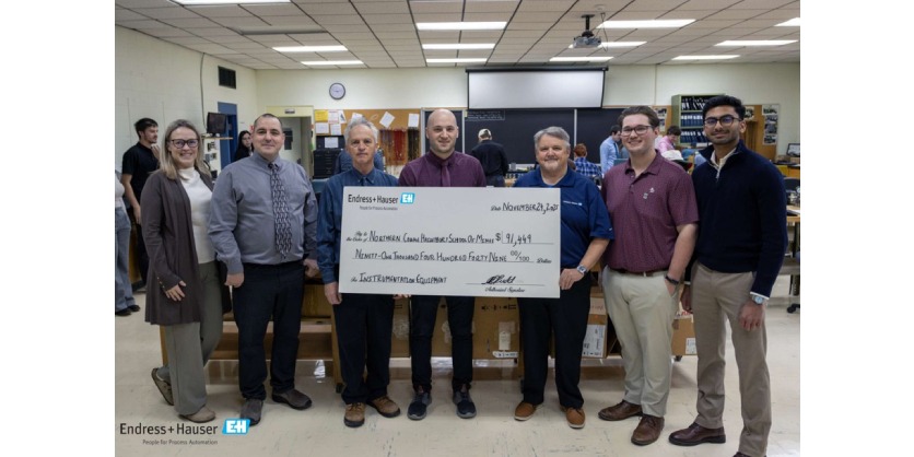 Endress+Hauser Supports Future Mining Talent with In-Kind Donation to Northern College, Haileybury School of Mines Campus
