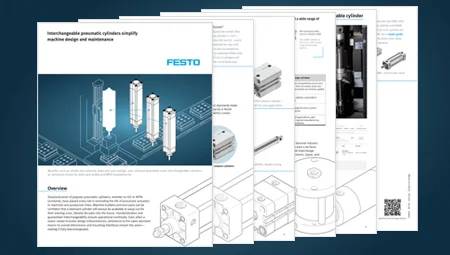 Protect Your Production with Festo’s Interchangeable Pneumatic Cylinders